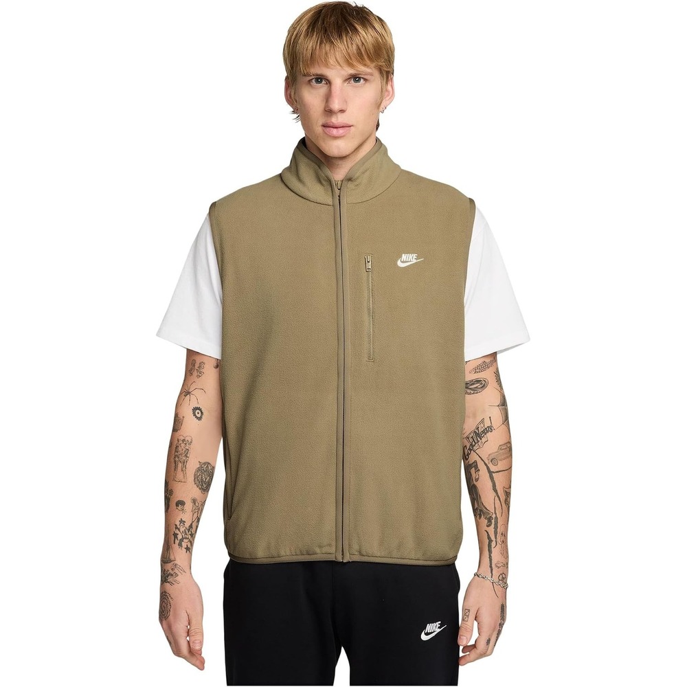Nike Sportswear Therma-FIT Mens Fleece Vest Khaki HV1446-297 XL
